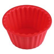 3pcs Big Top Silicone Cupcake Pan Molds Giant Baking Mould Set N2