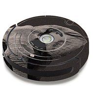 Skin Decal Vinyl Wrap For IRobot Roomba 650 655 Vacuum / Close Up Of The Elephant