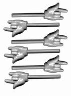 I LOVE YOU Sucker Hard Candy Mold