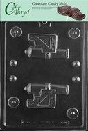 Cybrtrayd K151 3-D Pirate Cannon Kids Candy Mold Chocolate