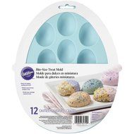 2105-5719 Wilton Easter Egg Shaped Silicone Treat Mold N5