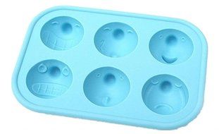 2PCS Heart-shape Silicone Ice Chocolate Cake Jelly Candy Mould Mini Tray Pan Cube (2pcs) N5