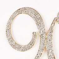 90 Cake Topper for 90th Birthday Rhinestone Number Party Supplies &amp; Decoration Ideas (Gold) N4