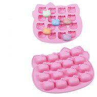 iHomeSpace 16-cavity Cute Silicone Candy Chocolate Pastry Making Molds Cake Baking Mold for Making Homemade Cake... N5