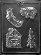 CAMPING KIT CHOCOLATE CANDY MOLD