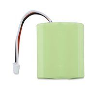 Floureon 7.2V 3000mAh NI-MH Replacement Vacuum Cleaner Battery for Braava 380t iRobot Mint 5200 5200B 5200C (3) N11