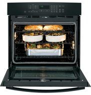 GE PT7050DFBB Profile 30" Black Electric Single Wall Oven - Convection N2