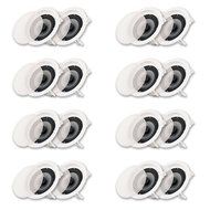 Acoustic Audio CS-IC62 In Ceiling 6.5" Speaker 8 Pair Pack 2 Way Home 4000W CS-IC62-8PR