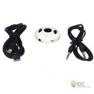 IDC 3.5 MM AUX Bluetooth Music Audio Receiver Adapter Dongle For Speakers Docking Station - Bluetooth V4.1 + EDR... N6