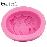 Doinb Sun+Moon (Mother+Baby) Soap Clay Candy Cake Pastry Fondant Chocolate Moulds FDA Silicone Molds Outer Size... N31