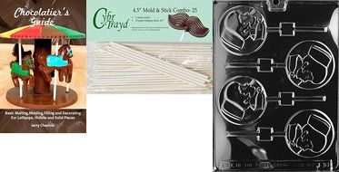 Cybrtrayd J010 Nurse Lolly Chocolate Candy Mold with Exclusive Cybrtrayd Copyrighted Chocolate Molding Instructions N9