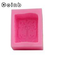 Doinb Sun+Moon (Mother+Baby) Soap Clay Candy Cake Pastry Fondant Chocolate Moulds FDA Silicone Molds Outer Size... N41