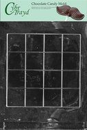 Cybrtrayd M035 Chess and Checker Board Chocolate Candy Mold with Exclusive Cybrtrayd Copyrighted Chocolate Molding...