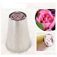 TANGCHU Russia Large Size Icing Piping Nozzles Pastry Tips Cake Sugarcraft Decorating Tool Set Of 17 Pieces N5