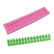Anyana Garden Fence Silicone Fondant Mold Cake Decorating Pastry Gum Pastry Tool Kitchen Tool Sugar Paste Baking... N2