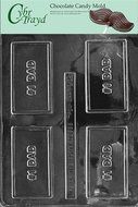 Cybrtrayd BC032 No.1 Dad Business Card Chocolate Candy Mold