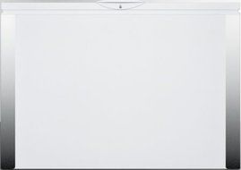 Summit SCFM162 56" Commercially Approved Chest Freezer with 16 cu. ft. Capacity Storage Baskets Stainless Steel...
