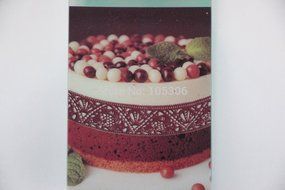 Anyana Silicone Mat Lace Sugarcraft Mould Chiffon Cake Decorating Tools Stencil Cooking N4