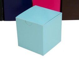 BalsaCircle 100 3&quot; x 3&quot; Wedding Favor Box Party Decorations Wholesale - White N6