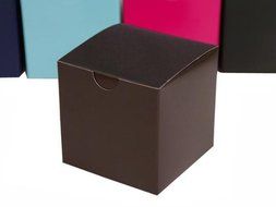 BalsaCircle 100 3&quot; x 3&quot; Wedding Favor Box Party Decorations Wholesale - White N7