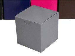 BalsaCircle 100 3&quot; x 3&quot; Wedding Favor Box Party Decorations Wholesale - White N8