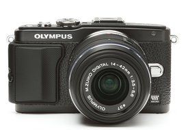Japanhobbytool Olympus Pen E-PL5 &amp; E-PL6 Camera Leather Decoration Sticker Leica1 type 4008 Black N2