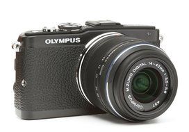 Japanhobbytool Olympus Pen E-PL5 &amp; E-PL6 Camera Leather Decoration Sticker Leica1 type 4008 Black N3
