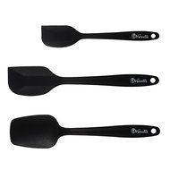Vervetie Silicone Spatula Set One-Piece Design Kitchen Utensil Set, 3-Piece BPA Free Heat Resistant Spoon &amp; Spatulas...