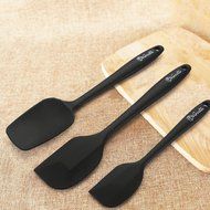 Vervetie Silicone Spatula Set One-Piece Design Kitchen Utensil Set, 3-Piece BPA Free Heat Resistant Spoon &amp; Spatulas... N2