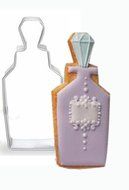 JOMTOP Perfume Bottle Cake Fondant Mold Cookie Biscuit Cutter Baking Tool