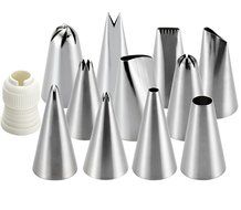 Cake Boss Decorating Tools 12-Piece Basic Decorating Tip Set N7