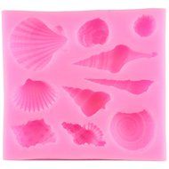 Mujiang Sea Silicone Candy Clay Gumpaste Sugar Fondant Molds N8