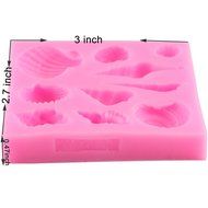 Mujiang Sea Silicone Candy Clay Gumpaste Sugar Fondant Molds N9