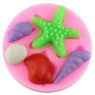 Mujiang Sea Silicone Candy Clay Gumpaste Sugar Fondant Molds N10