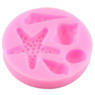 Mujiang Sea Silicone Candy Clay Gumpaste Sugar Fondant Molds N11