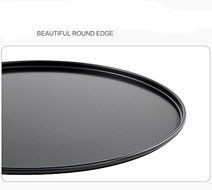 VILONG 9 inch circular Springform interlocking Chef&#039;s Classic Nonstick Bakeware Springform Pan, black (1, black) N11