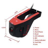 12V Full HD 1080P Autos Mini Hidden Video Recorder Camcorder Dash Cam Tachograph N9