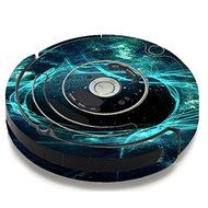 Skin Decal Vinyl Wrap For IRobot Roomba 650 655 Vacuum / Space Lights
