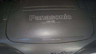 Panasonic RX-DT707 Bi-AMP 4-DRIVE COBRA TOP MOTORIZED CONTROL /CD/DOUBLE CASSETTE/AM-FM TUNER N2