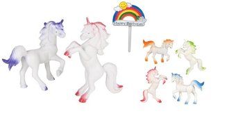 Oasis Supply Unicorn Playset Cake Topper Kit -7 piece set