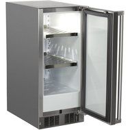 Marvel ML15BCG1RS Beverage Center, Glass Door, Right Hinge, 15-Inch, Stainless Steel N7