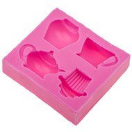 HT BAKEWARE | Teapot Teacup Silicone Mold N5