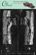 Cybrtrayd C132 3D Yule Log Life of the Party Chocolate Candy Mold with Exclusive Cybrtrayd Copyrighted Chocolate...