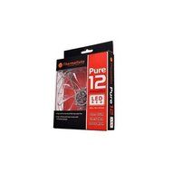 THERMALTAKE (2 PACK) PURE 12 Red LED DC Fan / PCK#2XCL-F019-PL12RE-A /