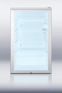 Summit SCR450LBI7HHADA 20&quot; Commercially Approved &amp; ADA Compliant Compact All Refrigerator with 4.1 cu. ft. Capacity...