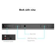 LONPOO 615B Bluetooth TV Soundbar 2.0CH Full Digital Home Theater Subwoofer 60Watt 4.0"inch Speakers with Remote... N3