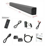 LONPOO 615B Bluetooth TV Soundbar 2.0CH Full Digital Home Theater Subwoofer 60Watt 4.0"inch Speakers with Remote... N5