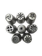 NEW Russian Tulip Tips Stainless Steel Icing Piping Nozzles Pastry Decorating Tips Cake Cupcake Decorator icing... N4
