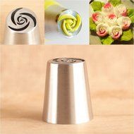 NEW Russian Tulip Tips Stainless Steel Icing Piping Nozzles Pastry Decorating Tips Cake Cupcake Decorator icing... N6