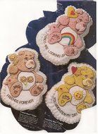 Wilton Care Bears/Friend Bear/Cheer Bear Cake Pan (2105-1793, 1983) N2